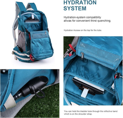 MOUNTAINTOP Hiking Backpack 35L Travel Backpack Lightweight Daypack for Men&Women Outdoor Camping