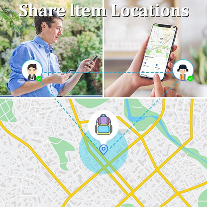 Geevon Smart Tag-2 Pack Bluetooth Tracker Work - Image 8