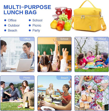 NOL Natural Organic Lifestyle Insulated Lunch Bags - Image 9