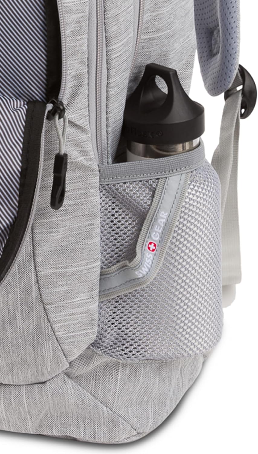 SwissGear Cecil 5505 Laptop Backpack, Light Grey, 18-Inch