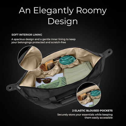 Briggs & Riley Travel Duffel Bag - Weekender & Overnight Luggage for Women & Men, Softside Bag