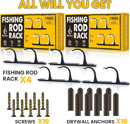 QudraKast Horizontal Fishing Rod Holder - Image 7