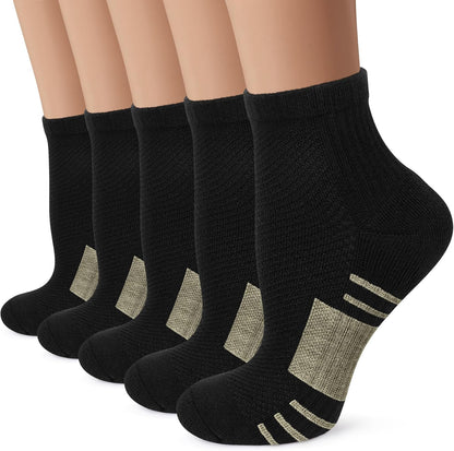 Iseasoo Copper Compression Socks for Men & Women – Plantar Fasciitis Relief, Ankle Support & Circulation – Running & Recovery