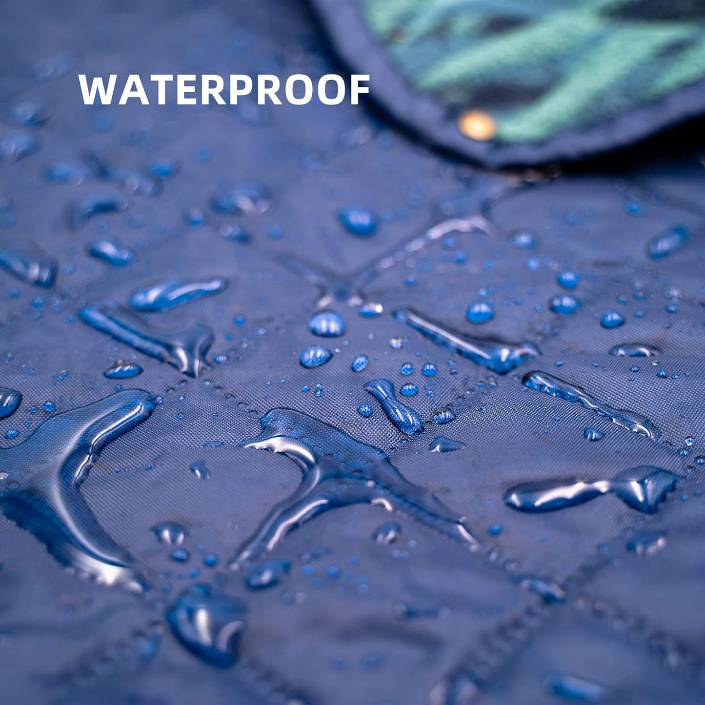 Outdoor Waterproof Blanket, Foldable Fleece Stadium Blanket for Outdoor Sports Event, Camping, Concerts, Car, Pet, Picnics - Windproof, Wearable, Machine Washable 80" x 58"