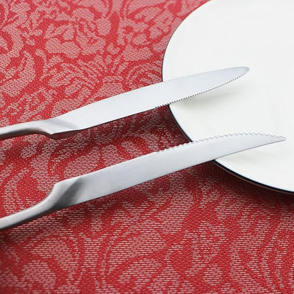24-Piece Flatware Set, Extra Thick Heavy Duty - Image 6