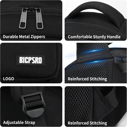 Black Backpack for Men Women, 15.6 inch Laptop Backpack for School, School Backpack for Boys Girls Teens, College Book Bag with USB Port, Water Resistant Bookbag, Business Work Travel