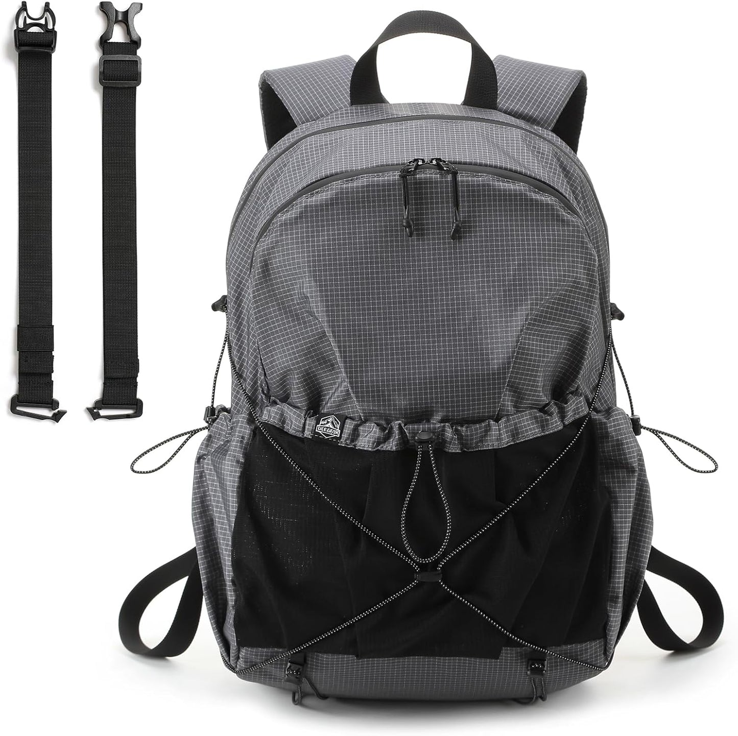 Lightweight Hiking Backpack, Camping Backpack 20L Small Backpacks Water Resistant Daypack for Women Men (Grey)