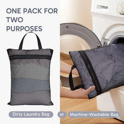 ALL INCLUDED 10 Set Durable Packing Cubes for Suitcases,OlarHike Essentials for Travel,UPGRADED Anti-Tear Stitching, NEW Improved Luggage Packing Organizers for Travel Accessories, Black Flower