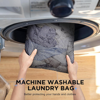 8 Set Compression Packing Cubes for Travel Essentials,Compressible Expandable Packing Cubes for Suitcase,OlarHike Luggage Organizer Bags for Travel,Handy Helper for Organizing Clothes(Black)