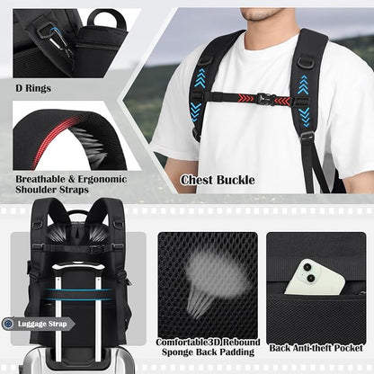 SDYSM Camera Backpack, Hardshell DSLR/SLR Camera Bag - Image 6