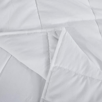 L'AGRATY Weighted Blanket - 48"x72" 15lbs Cooling Breathable Heavy Blanket Microfiber Material with Glass Beads Big Blanket for Adult All-Season Summer Fall Winter Soft Thick Comfort Blanket