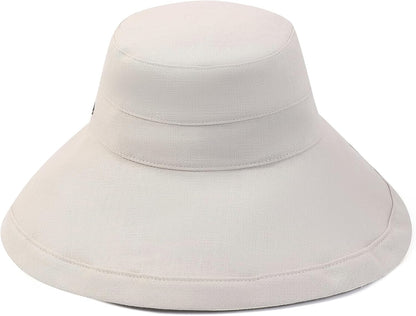 Bona Wide Brim Sun Hat for Women | 4.7" Brim, Drawstring Adjust, UPF Sun Protection, Packable & Breathable