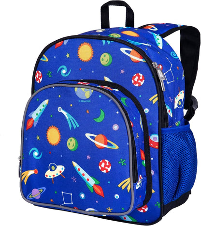 Wildkin 12-inch Kids Backpack – Padded, Adjustable, Ideal for Daycare & Travel - Out of this World