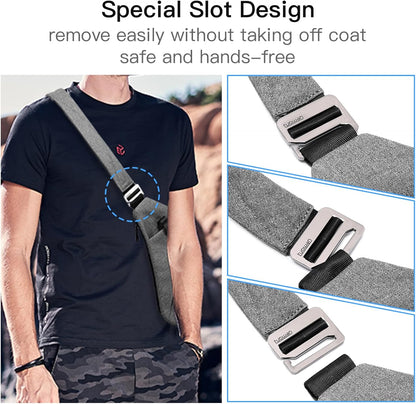 weiatas Sling Bag Chest Shoulder Backpack Crossbody Bags for Men Women Travel Outdoors