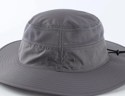 Home Prefer UPF 50+ Men's Sun Hat Wide Brim Bucket Hat UV Protection Hat for Mens Womens Beach Safari Gardening Golf Fishing