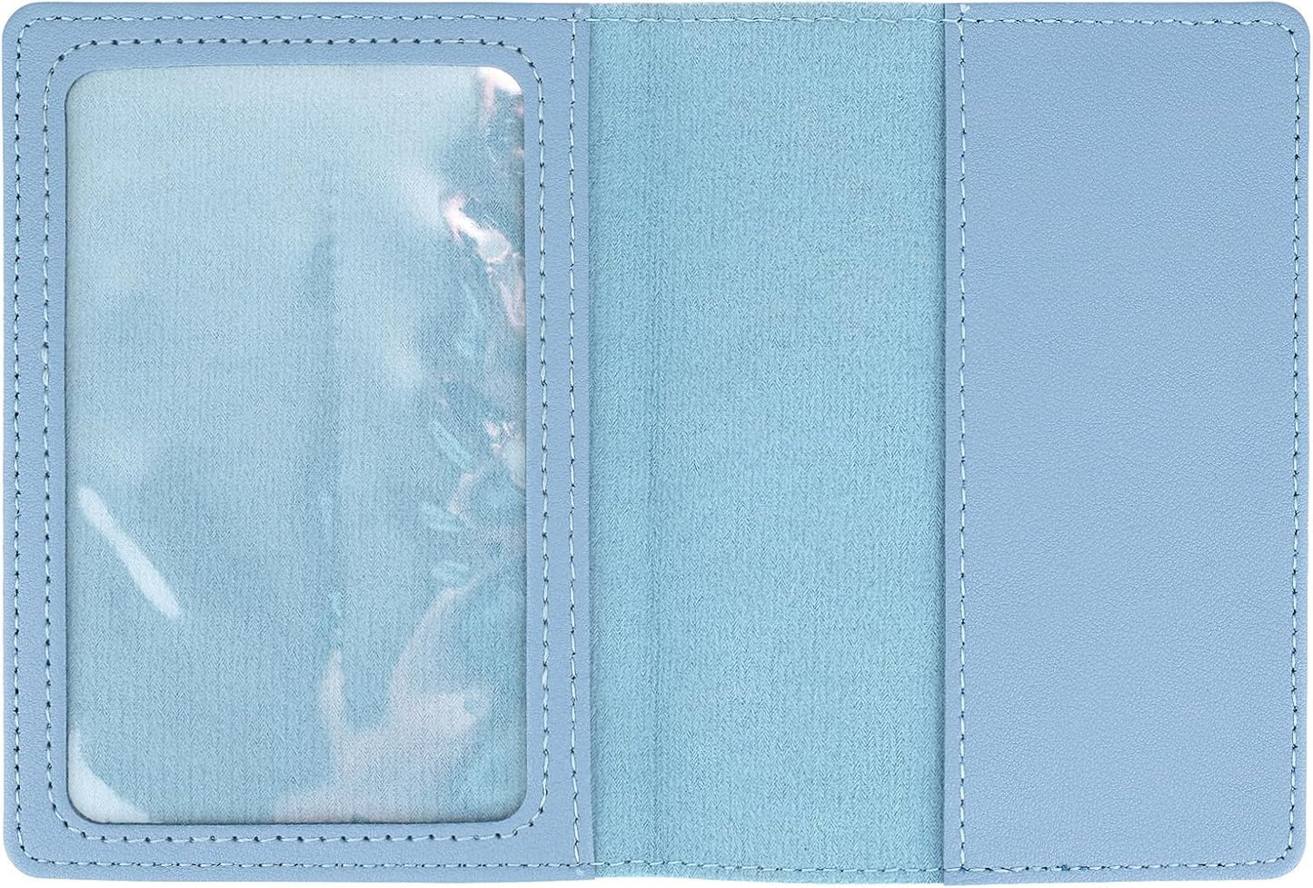 2 Pack Passport covers and Vaccine Card Holder PU Leather Passport Wallet Vaccine Case Protector Slot Travel Passport Wallets for Women & Men (Color 1)