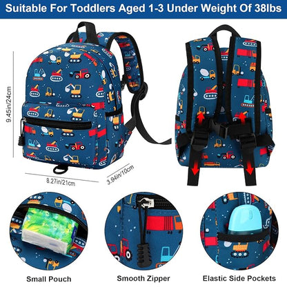 Accmor Toddler Backpack with Leash, Cute Baby Backpack with Anti Lost Wrist Link - Image 2