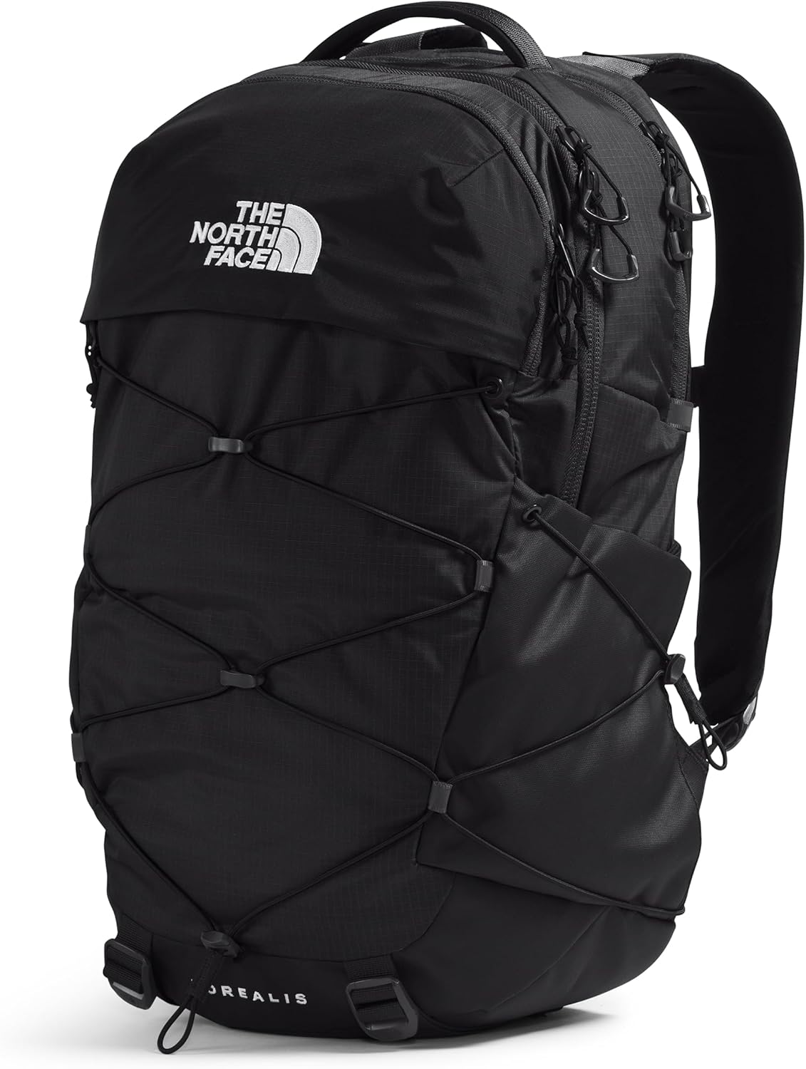THE NORTH FACE Borealis Commuter Laptop Backpack | Water Repellent Finish, 16" Laptop Sleeve, Large Main Compartment for Everyday Carry, TNF Black/TNF Black-NPF, One Size