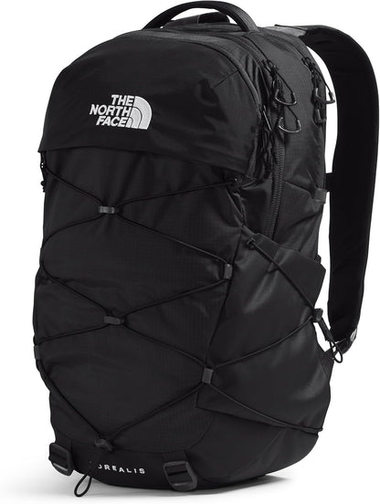 THE NORTH FACE Borealis Commuter Laptop Backpack | Water Repellent Finish, 16" Laptop Sleeve, Large Main Compartment for Everyday Carry, TNF Black/TNF Black-NPF, One Size
