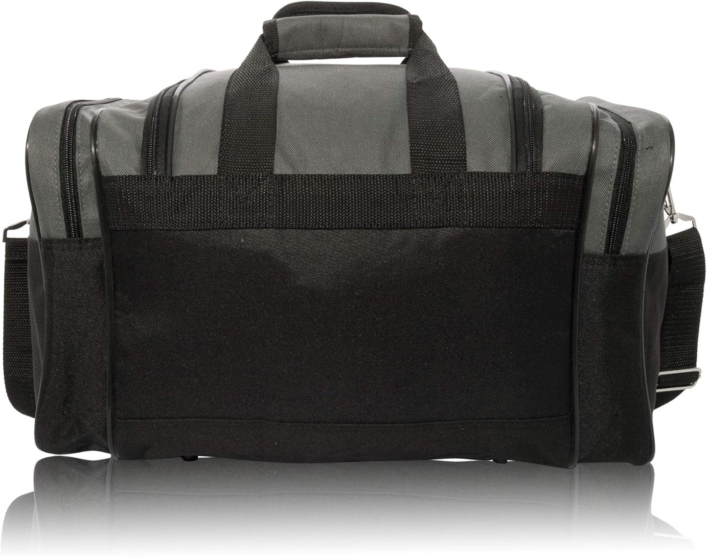 DALIX 17" Blank Duffle Bag Duffel Bag Travel Size Sports Durable Gym Bag