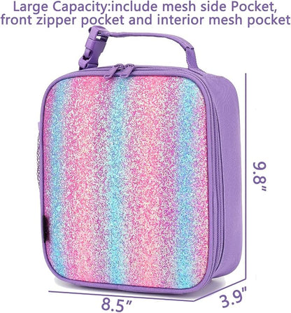 FlowFly Lunch box Insulated Soft Bag Mini Cooler Back to School Thermal Meal - Image 3