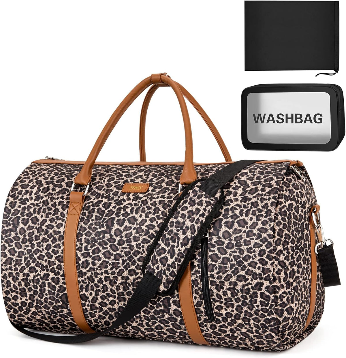 Garment Bag for Travel Convertible Carry On Garment Bag Large Travel Duffel Bags for Women 2 in 1 Hanging Suitcase Suit Travel Bags for Women & Men 3pcs Set