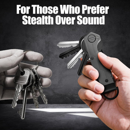 Key Organizer for Men Compact Key Holder Minimalist Key Case Metal Key Chain Key Holder for Keychain Secures 2-5 Keys