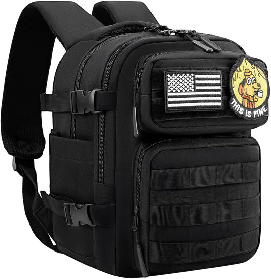 kcross 12L Mini Tactical Backpack for Men and Women, Tactical Backpack Small for Hiking, Small Tactical Bag