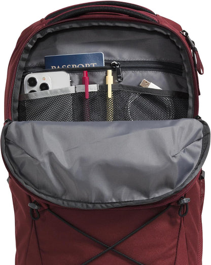 The North Face Jester Everyday Laptop Backpack - PFAS Free, Sumac/TNF Black, One Size