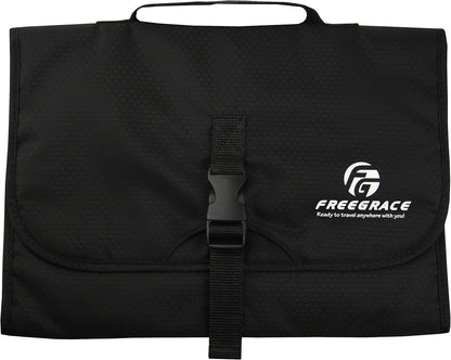Freegrace Premium Hanging Toiletry Travel Bag - Cosmetic, Jewelry, Toiletry & Accessory Storage Organizer Bag, Large Size, Various Compartments