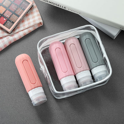 16 Pack Travel Bottles Set for Toiletries, Leakproof Travel Containers for Toiletries TSA Approved Silicone Travel Accessories Squeezable Refillable 3oz for Shampoo Conditioner Lotion