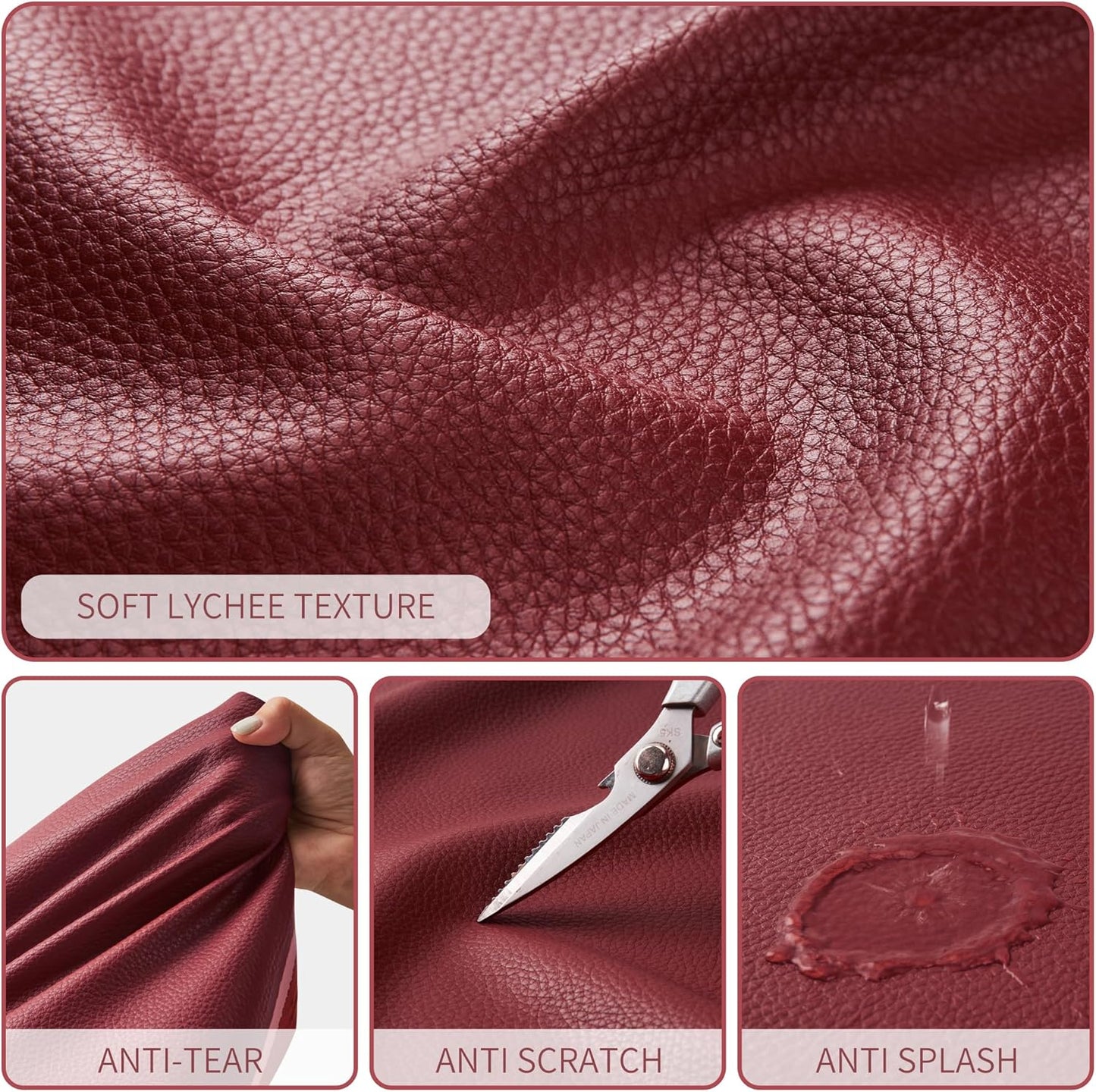 KALIDI Large Tote Bag Vegan Leather Casual Zipper Work Bag Weekender Hobo for Women 23L Oversize Shoulder Travel Purse