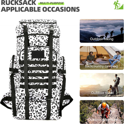 King'sGuard 70L Camping Hiking Backpack Tactical Backpack Military Molle Rucksack Backpack for Outdoor