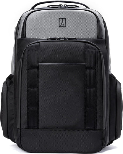 Travelpro Altitude Large Expandable Travel Laptop Backpack 30-36L, 16 Inch Laptop, Water Resistant, Work, Business, Men and Women, Falcon Grey