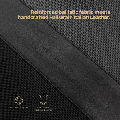 The Frenchie Co. - Super Light Ballistic Speed Backpack - Expandable Lightweight Design - Anti-Theft Magnetic Closure - Self-Adjusting Comfort Straps - Water-Resistant Ballistic Nylon