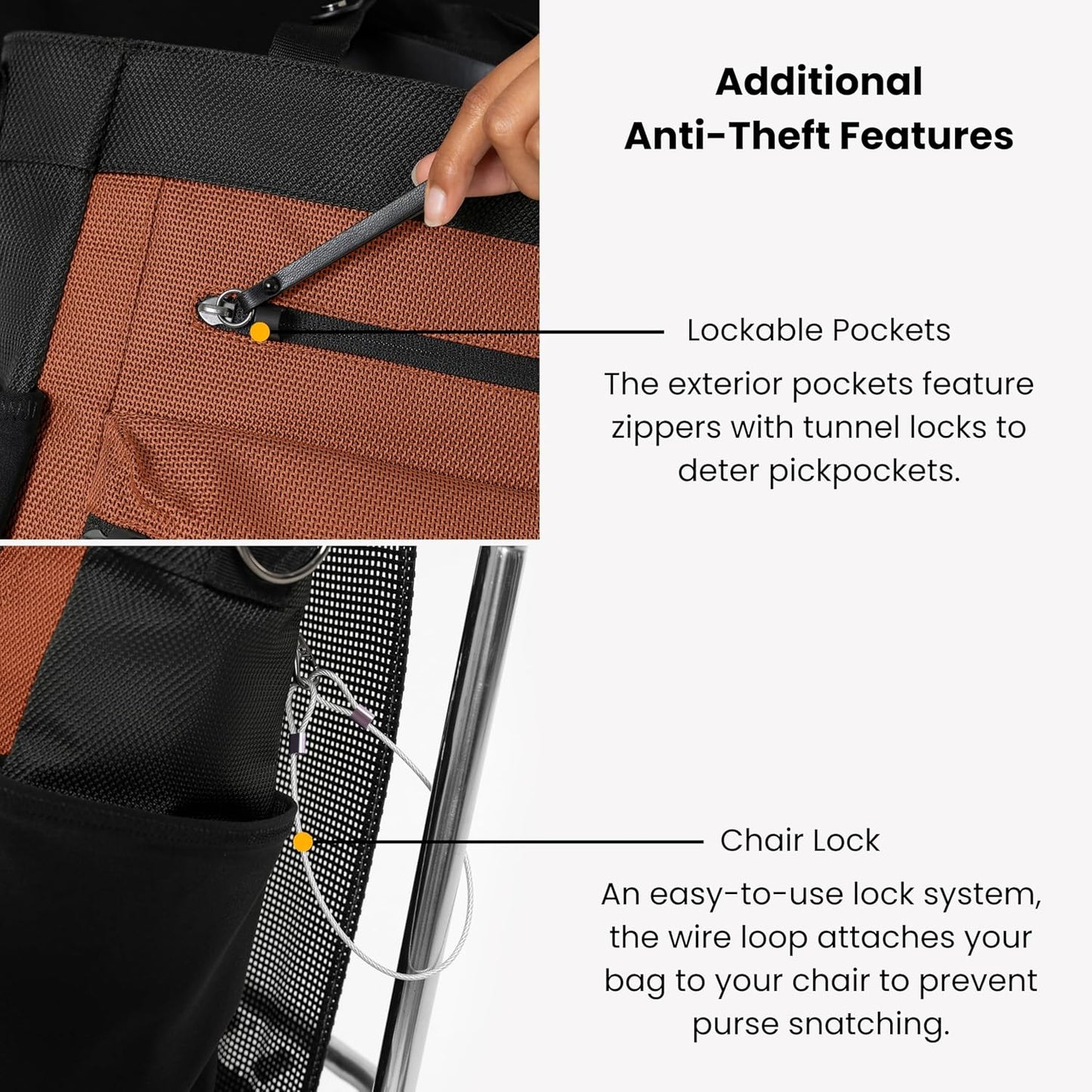 Sherpani Soleil, Anti Theft Convertible Backpack, 3 in 1 Tote Bag, Cross Body Purse, 18L Travel Backpack, Travel Gifts for Women, RFID Protection, Metal Hardware Fits 13” Laptop (Morocco)