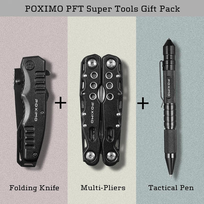 Birthday Gifts, Multitools Gift Set "Happy Birthday" for Birthday, Stocking stuffers Multit-tools Set with Multi-Pliers, Pocket Knife, Tactical Pen, Birthday Gift for Men Women(HAPPY BIRTHDAY)