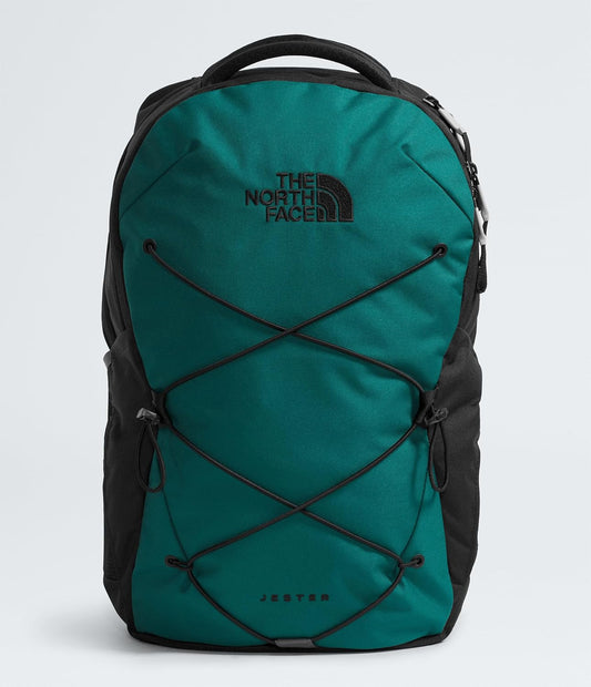 The North Face Jester Everyday Laptop Backpack - PFAS Free, Deep Nori/TNF Black, One Size