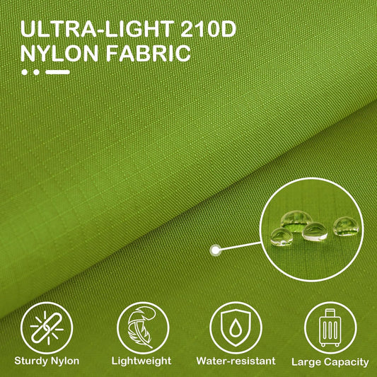 Cipway Compression Packing Cubes, Ultralight Luggage Organizer Bags with Laundry Bags and Clear Toiletries Bag, Travel Essentials for Carry on Suitcase (6 Piece,Green)