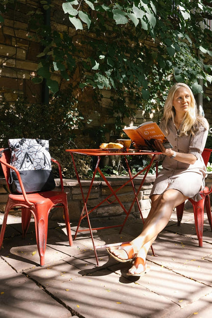 Sherpani Tempest, Anti-Theft Convertible Backpack, Teacher Tote Bag, Travel Backpack for Women, Fits 15 Inch Laptop (No Sleeve) (Sakura)