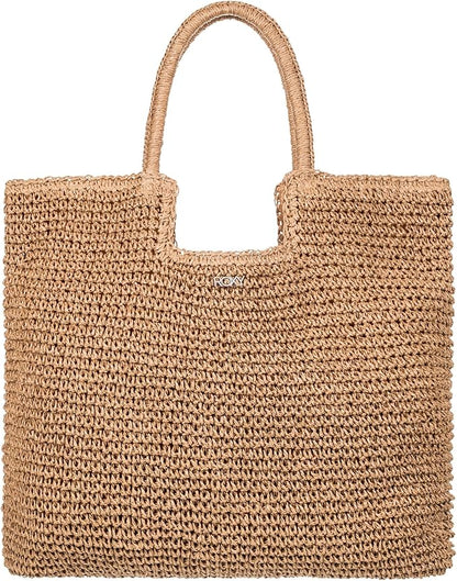 Roxy Women's Beach Tote Bag | Travel | Vacation | Straw | Lightweight | by Roxy