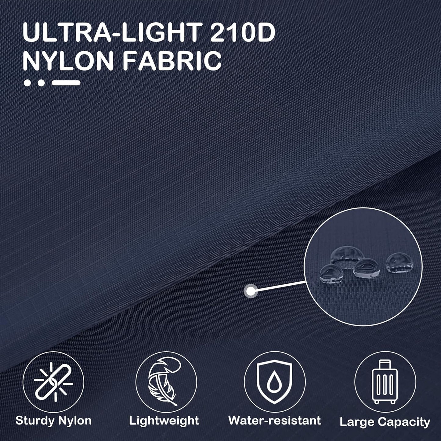 Cipway Compression Packing Cubes, Ultralight Luggage Organizer Bags with Laundry Bags and Clear Toiletries Bag,Travel Essentials for Carry on Suitcase (6 Piece,Blue)