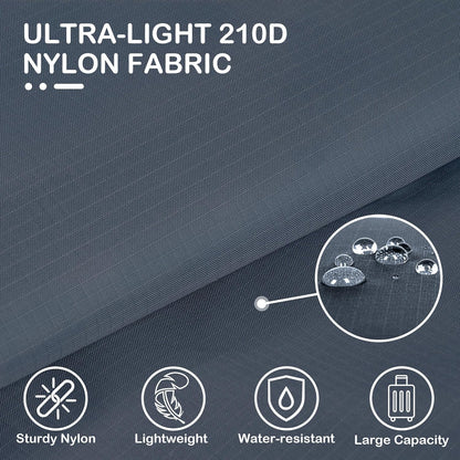 Cipway Compression Packing Cubes, Lightweight Travel Luggage Organizers with Shoe Bag, Toiletry Bag & Laundry Bag, Travel Essentials for Carry on Suitcase (8 Piece,Gray)