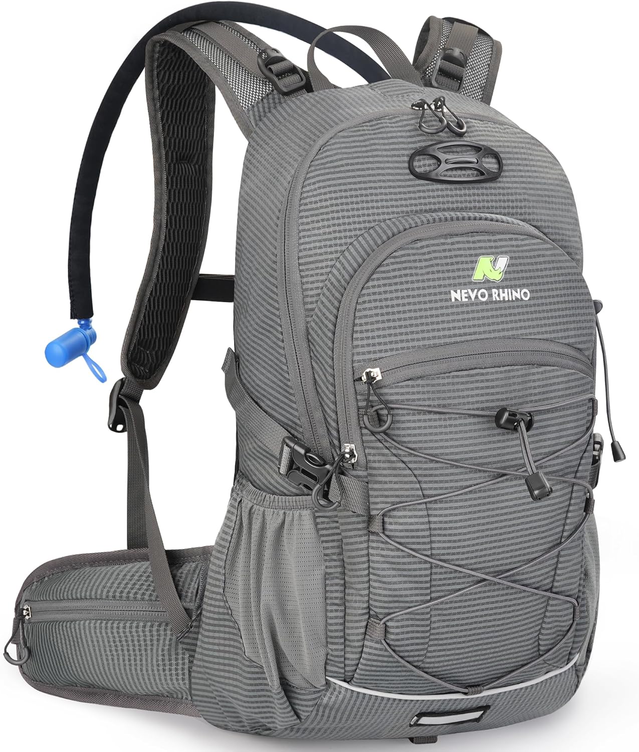 Hydration Backpack 3L Water Bladder, Hiking Water Backpack with Rain Cover, Insulation Hydration Daypack Rucksack for Cycling