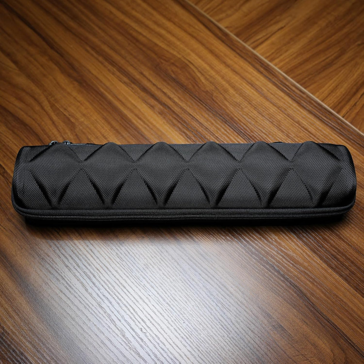 Hard 6 slots watch travel case, watch storage box organizer, 6 slots watch roll display box with soft safe watch pillow (Black, 6slot)