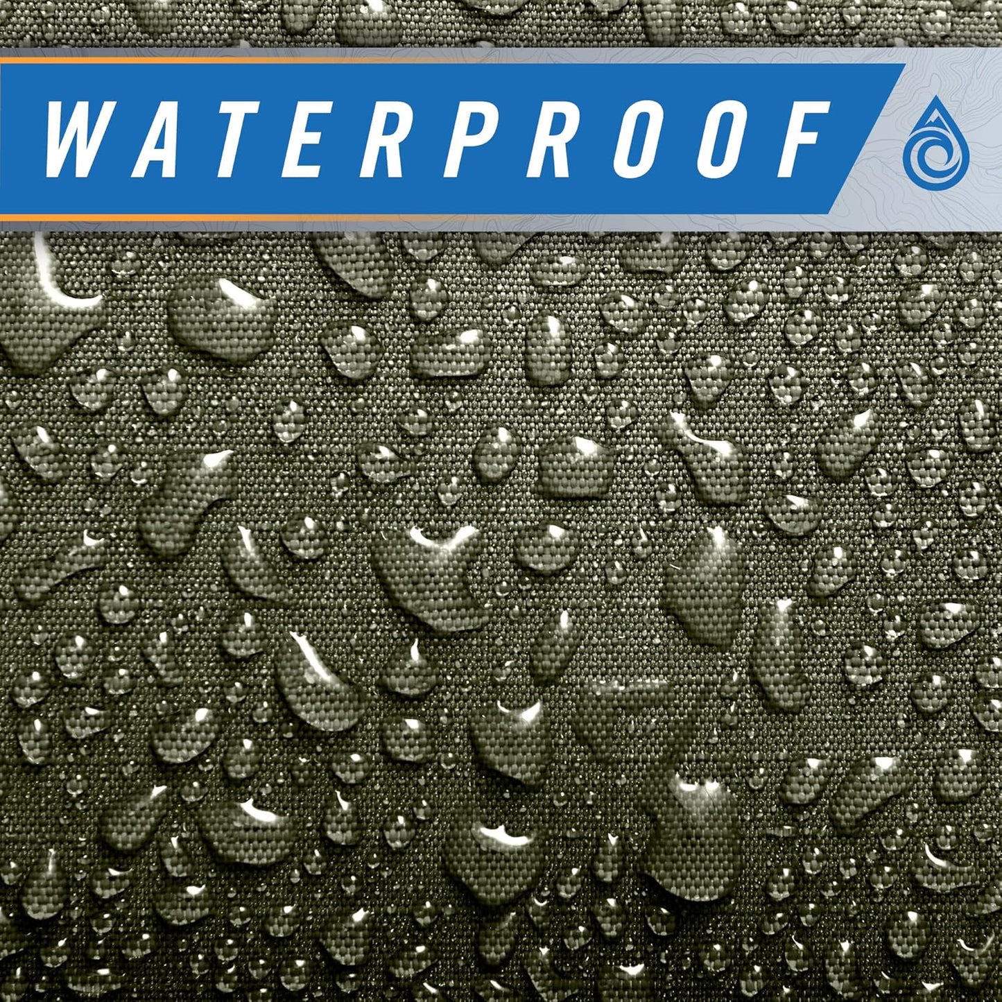 AquaQuest Rogue Dry Bag – 60L Olive Drab – 100% Waterproof Roll Top – Travel Waterproof Bag