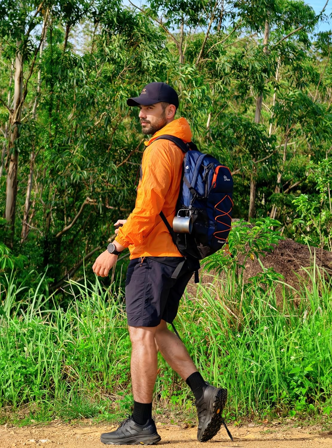 MOUNTAINTOP Hiking Backpack,25L Camping Backpack, Men Women Hiking Daypack Lightweight Travel Backpack for Camping Climbing Skiing Cycling