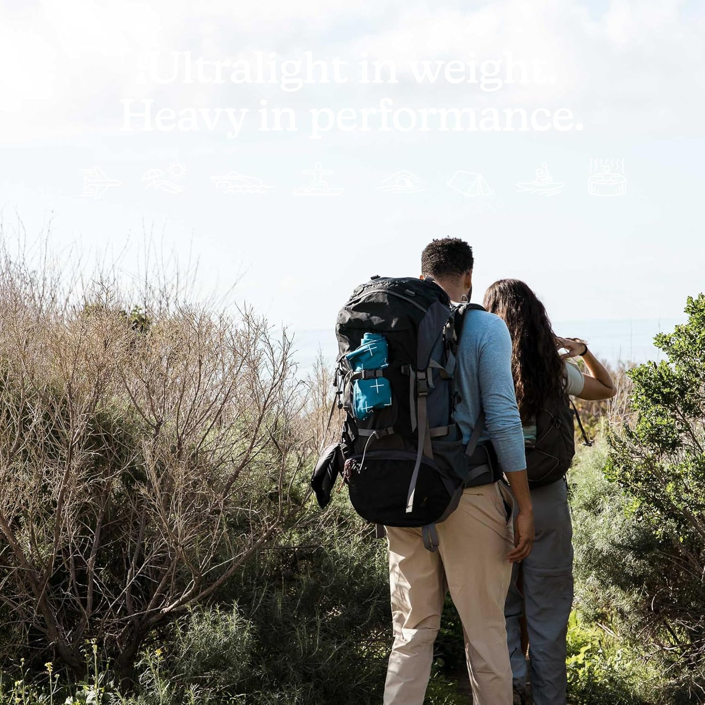 Nomadix Ultralight Towel - Quick Dry & Super Lightweight - Perfect As A Pack Towel to Save On Space - Made with Recycled Materials - Barton Dark Blue - 30x54