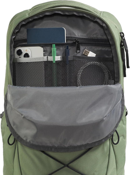 THE NORTH FACE Jester Everyday Laptop Backpack | Commuter Daypack with Water Repellent Finish, 16" Laptop Sleeve, Huge Main Compartment, Bark Mist/TNF Black, One Size