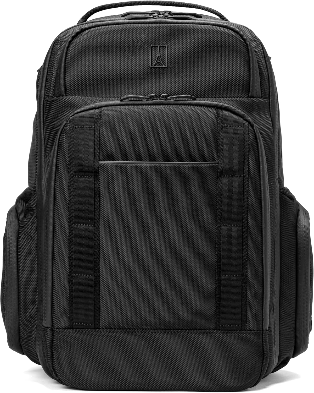 Travelpro Altitude Large Expandable Travel Laptop Backpack 30-36L, 16 Inch Laptop, Water Resistant, Work, Business, Men and Women, Jet Black